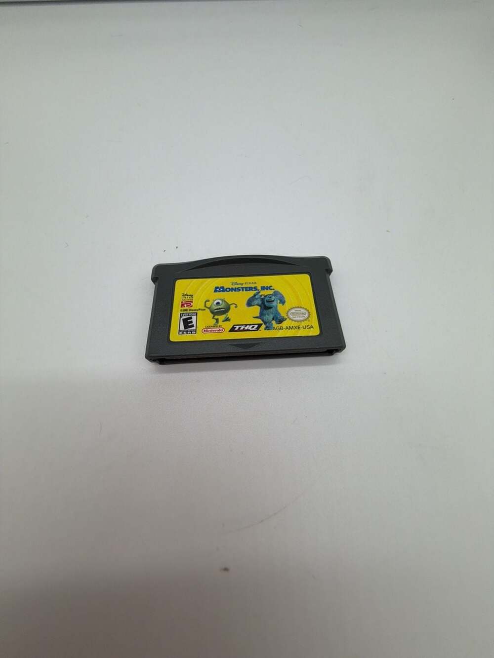 Disney Pixar Monsters, Inc. Game Boy Advance GBA Caảtridge ( Tested)